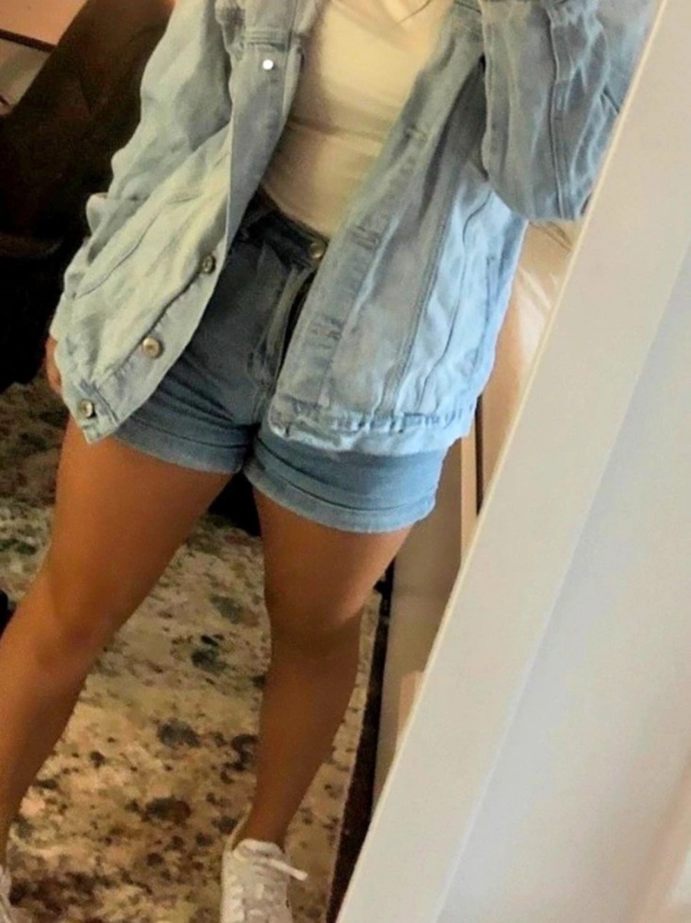 Forever 21 Light Wash Denim Jacket